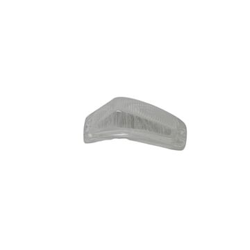 Glas knipperlicht Amazon B16 wit / helder links richtingaanwijzerglas
