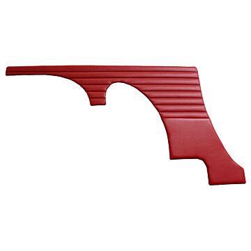 Bekleding P1800 Jensen paneel links achter rood 301-176 303-213 1961-1962