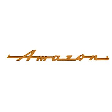 Embleem inchAmazoninch voorscherm Amazon schrijfletters repro - niet direct op voorraad - neem contact op met onze klantenservice -
