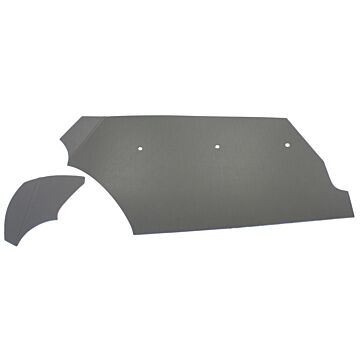 Karton bekleding in koffer Amazon grijs set links +rechts