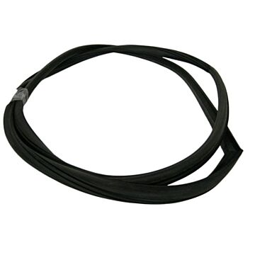 Rubber achterruit Amazon sedan type met chroomlijst orig