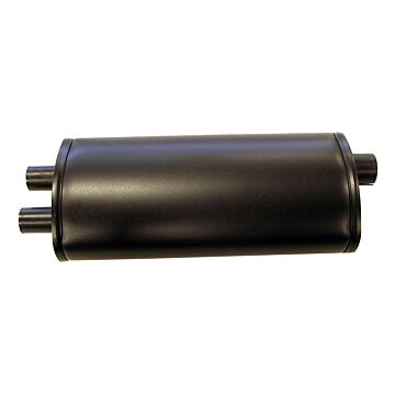Uitlaat achterdemper P1800  B18+B20 carburateur motor (origineel Volvo)