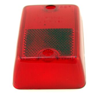Glas zijverlichting Amazon+P1800 + 140 145 rood