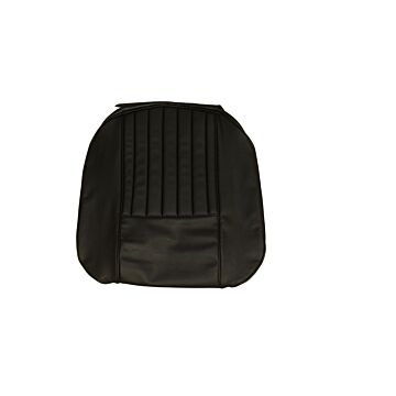 Bekleding P1800 Jensen 1963 stoelbekleding zwart leder zitting