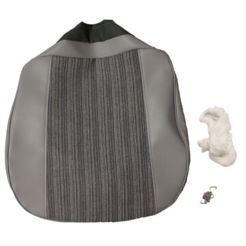 Bekleding Amazon stoelhoes grijs zitting +rug SET 408-235 incl 690849
