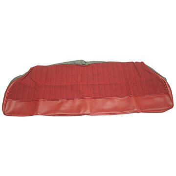 Bekleding PV544 achterbank zitting rood 1963-1964 code 50-240 SET incl rug 691038
