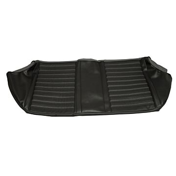 Bekleding Amazon 4 deurs achterbankhoes zitting zwart 1966-1968 172-507 SET inclusief rug 691465