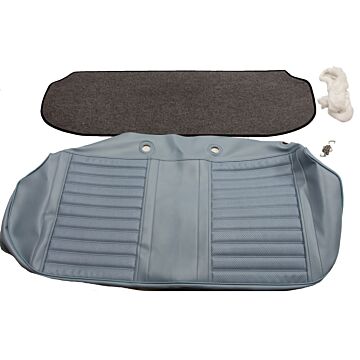 Bekleding Amazon kombi achterbank hoes zitting lichtblauw 1969 513