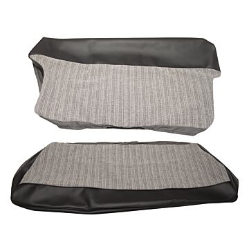 Bekleding PV544 achterbank zwart zitting 53-511 incl 691543 rug (SET)
