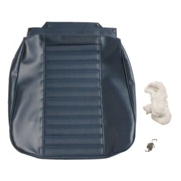 Bekleding Amazon stoelhoes blauw vinyl zitting 1969 code 431-596 523incl. 692888  alleen als set te koop