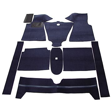 Mattenset 140 blauw (i p v rubbermat) gehele bodem -1971 lange pook  142 ch -249929 144 ch -263069 145 ch -103379