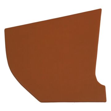 Bekleding P1800ES zijpaneel Rechtsvoor bruin 456-884
