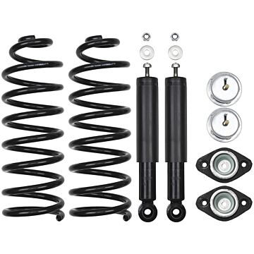 Set di trasformazione ammortizzatori con molla a filo 850 V70 station wagon Nivomat a set di trasformazione standard con molle HD extra pesanti per Volvo.