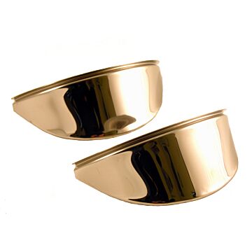 Koplampwimpers in gepolijst roestvast staal set 2 stuks in verpakking 7 inch sierlijst slaapoogjes kap 140  145  Amazon 121  Amazon 122 S  Amazon 220  P 1800  P 1800 E  P 1800 ES  P 210 Duett  Pv 444  PV 445 DUETT  Pv 544
