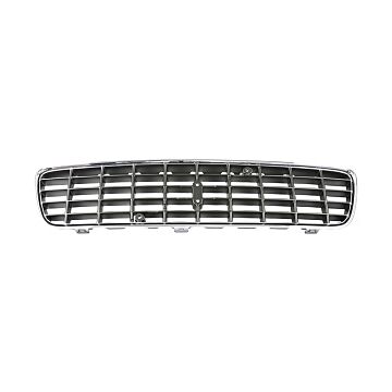 Grille chroom frame grijs streep S60