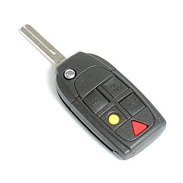 klapsleutel met afstandsbediening hoes V70 S80 S60 Xc90 Xc70 compleet OEM ref 31253452(868879986 8626557 8688798 8688799 8688800 