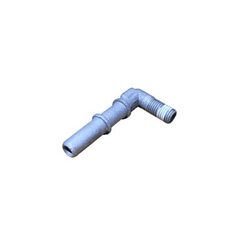 Thermostaatbehuizing Elleboogfitting - Aluminium