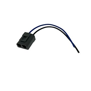 Stekker 2-polig Volvo 240+260+740+940 oa koplampsproeier en pomp inclusief kabel