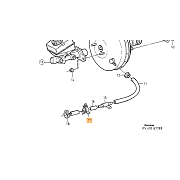 Hoofdremcilinder Zonder Traction Controle Volvo S70 - V70 - C70 - XC70 - 850