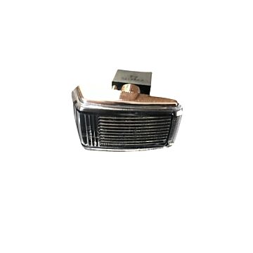 Zijverlichting knipperlicht voorscherm wit 240+260+740+760+940+960+90+V90+S90+V70 wit met chrome rand 240 740 V40 S70 V70 940 760 850 C70 960 S40 260 V90 S90 780