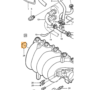 SENSOR Volvo typeVolvo S70 V70 (-2000) : motor type