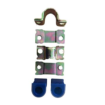 Montageset voor  stabilisatiestang 24MM  beugels +rubber voorzijde Volvo S60 (-2009)  S80 (-2006)  V70 P26  XC70 (2001-2007) 