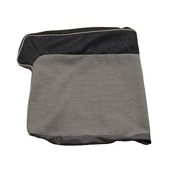Bekleding PV444 achterbankhoes rug blauw/grijs type K-L 1956-1957 1-110 ZIE SET 97103