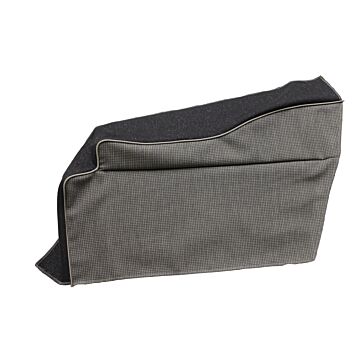 Bekleding PV444 zijpaneel rechts achter onder blauw/grijs type K-L 1956-1957 1-110
