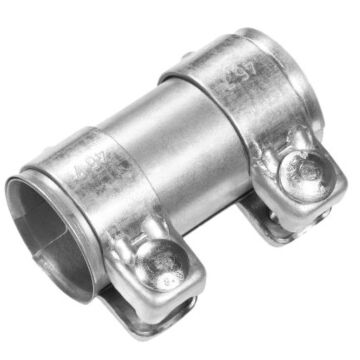 Uitlaat reparatie mof schuifstuk voor 58-60 mm diam pijp 125 mm lang