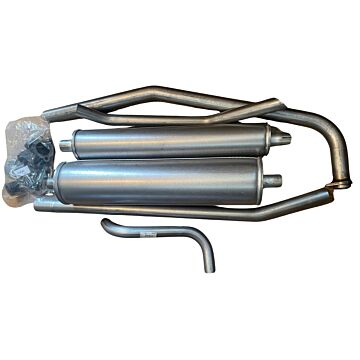 Uitlaatset Duett B18 enkel systeem -1966