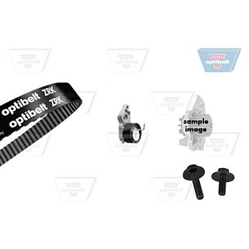 Distributieriemset met waterpomp 121  Courier  Fiesta  Focus  Focus C-Max  Fusion  Mazda2  Puma  S40  V50