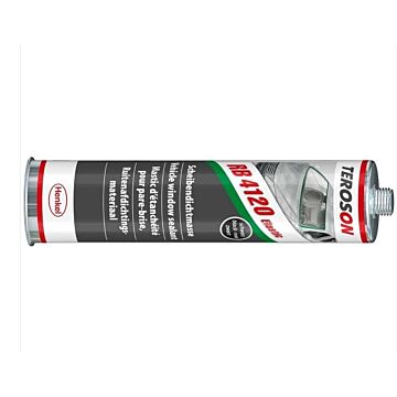 Ruiten kit zwart elastisch koker 310 ml Teroson (voor in rubber geplaatste ruit)