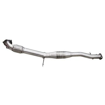 3 Inch Downpipe RVS met Racecat Volvo C30 - C70 - S40 - V50 T5 2004- Producerad Ferrita Sverige 