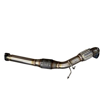 3 Inch Downpipe RVS met Racecat Volvo S60 - V70 - XC70 Turbo AWD