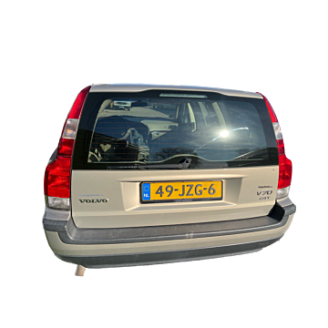 Portellone posteriore per Volvo V70 oro/marrone argento metallico 446 incluso vetro per portabagagli