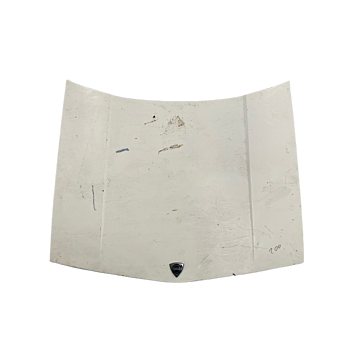 Cofano con emblema, Lamiera, Cappuccio, Volvo 140/142/144/145 (-1972), Prodotto Usato