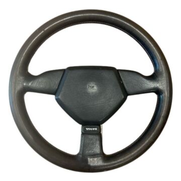 Volante Sportivo, Pelle Nera, Volvo 240, Prodotto Usato