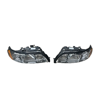 Set per Volvo, fari, plastica, sinistro e destro, V70 H7, numero parte 30698836, 30698835