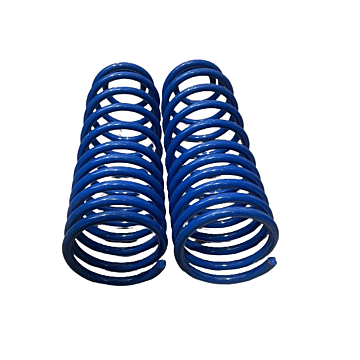Molla di abbassamento sportiva Volvo, abbassamento di 4 cm, molla posteriore 740 940 760, abbassamento per berlina, pezzo Volvo nr 43435807.