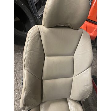 Set di sedili anteriori e posteriori in pelle beige per Volvo V70 S60, rivestimento interno in pelle