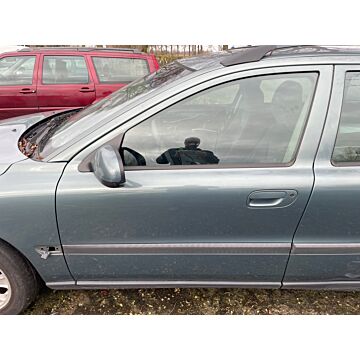 Portiera sinistra per Volvo V70 verde 449 lato guidatore