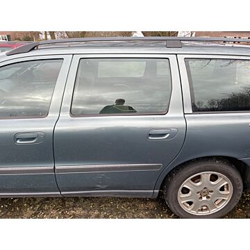 Portiera posteriore sinistra verde 449 per Volvo V70 lato guidatore