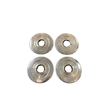 Copricerchio Volvo, Set, Coprimozzo, Copertura Ruota, Serie Volvo 240, 242, 244, 245, Usato