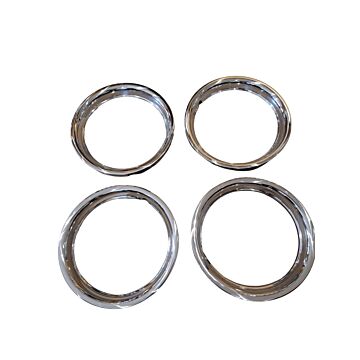 Volvo Set di anelli per cerchioni da 14 pollici in accia Volvo ricambi no 71414