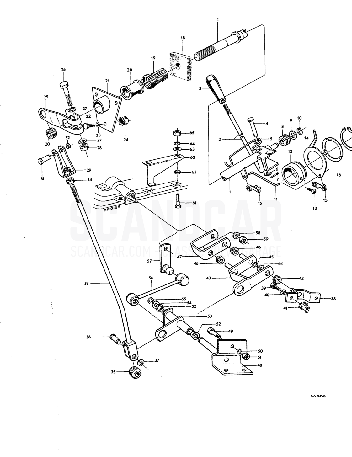 Prapeller shafts, center bearing