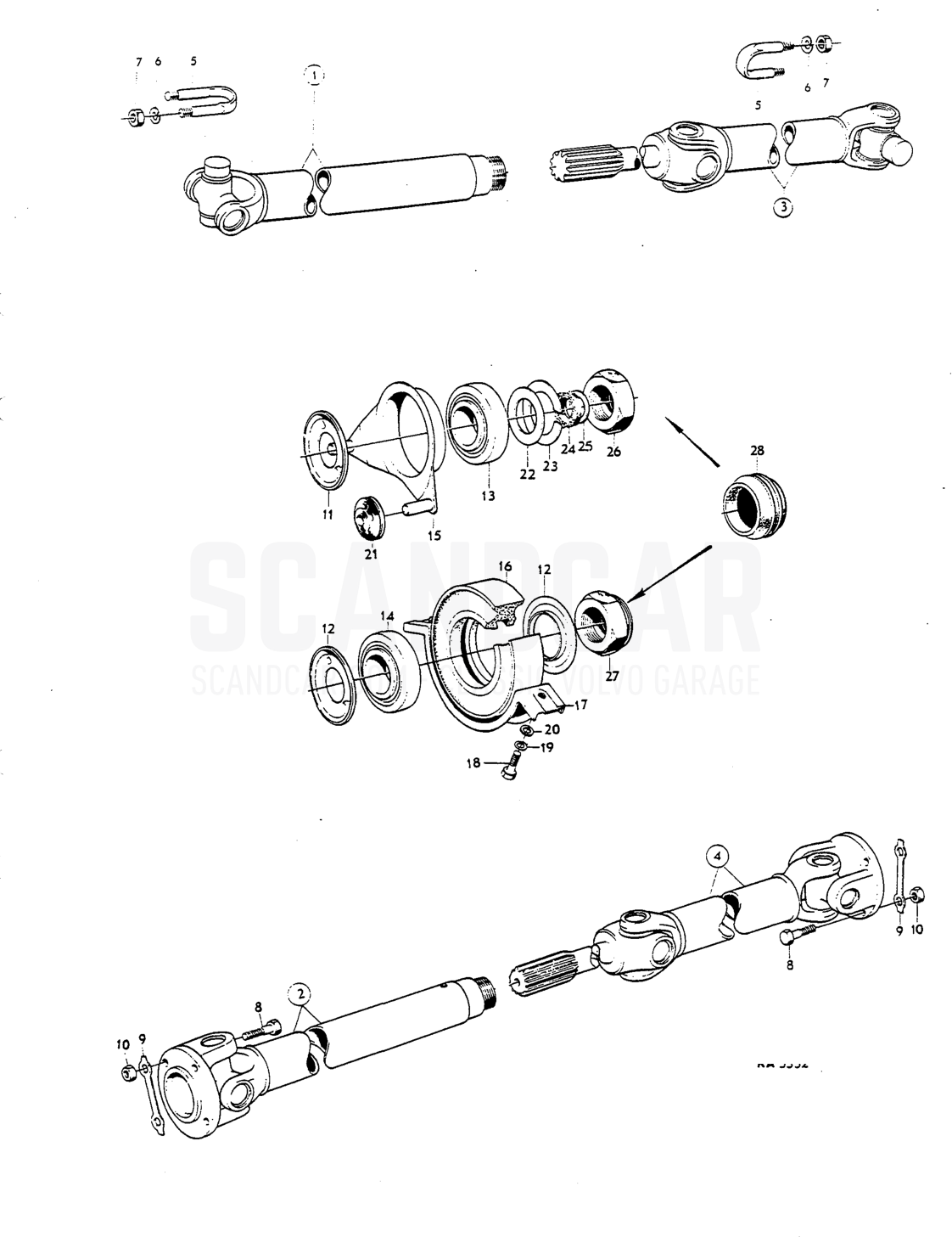 Propeller shoft Del