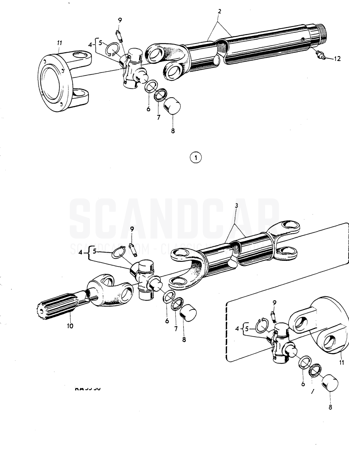 Prope ler shoft