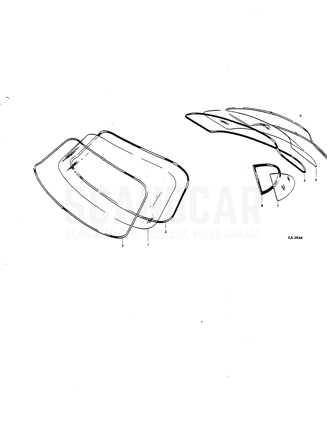 Lock components for luggage compartment lid, fuel fil ler cap Del