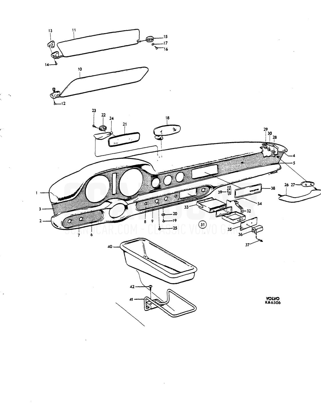 laneous interior equipment