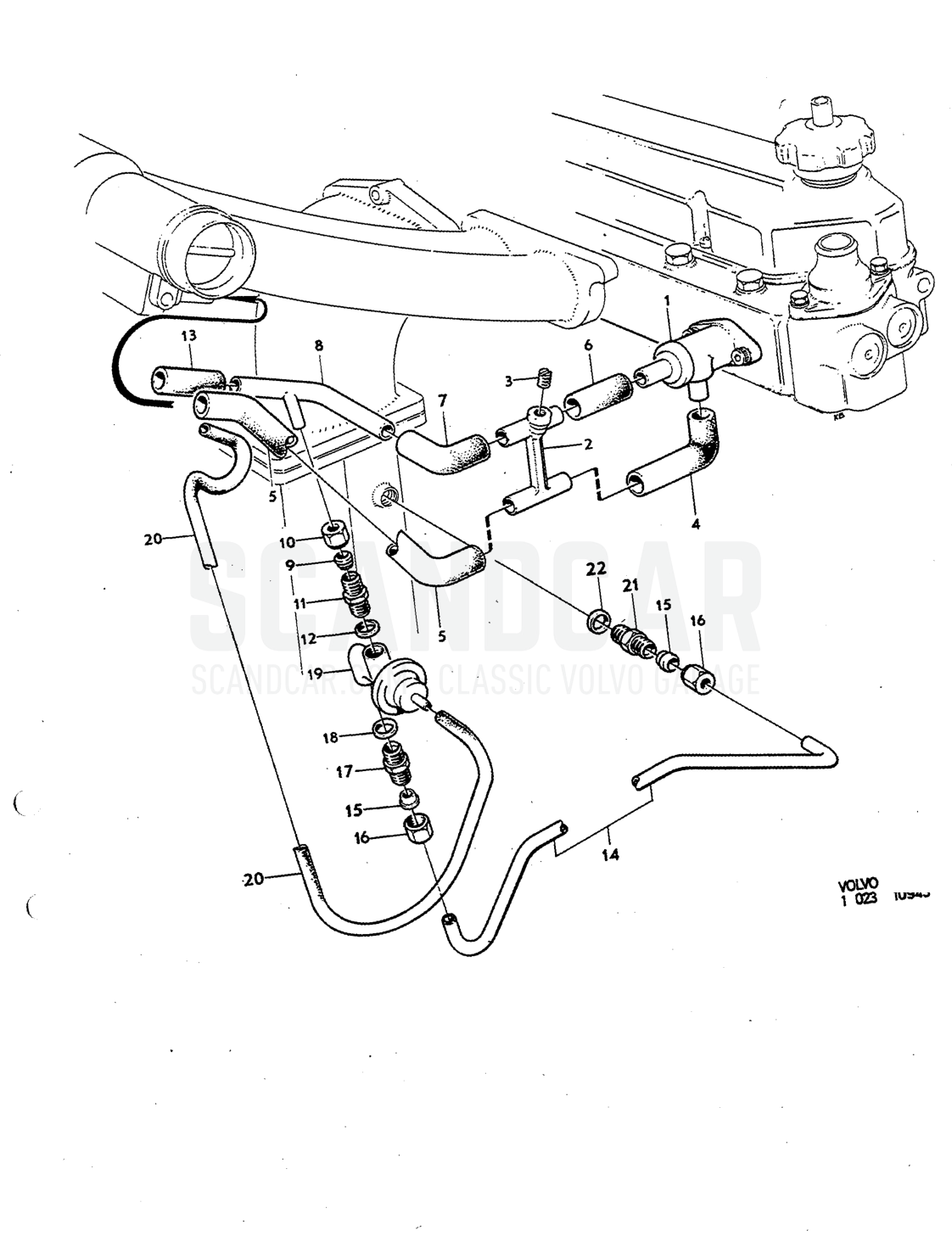 recirculation system Illustration MRA Sats Kit